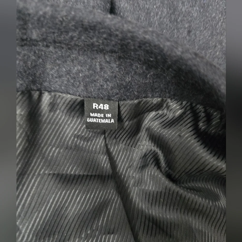 Jos. A. Bank Traditional Fit Charcoal Top Coat - Picture 7 of 7
